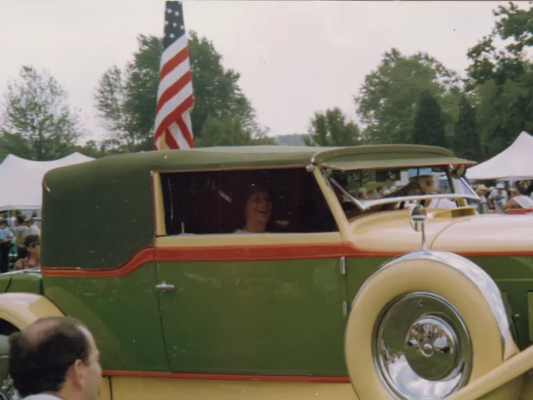 At the Meadowbrook Concours d’Elegance.
