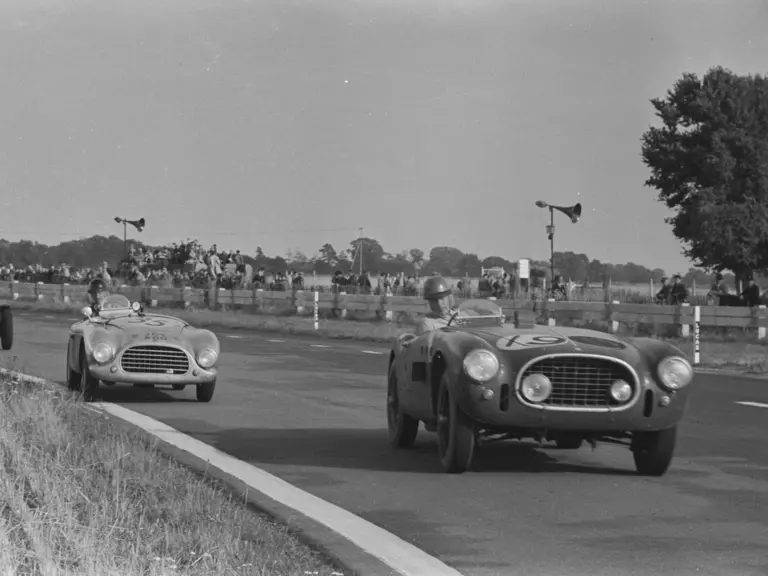 Bobbie Baird and Roy Salvadori, Goodwood 9 Hours, 3rd overall, 16 August 1952.