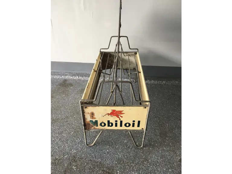 Mobile Aviation Motor Oil Can Rack | Auburn Spring 2018 | RM Sotheby's