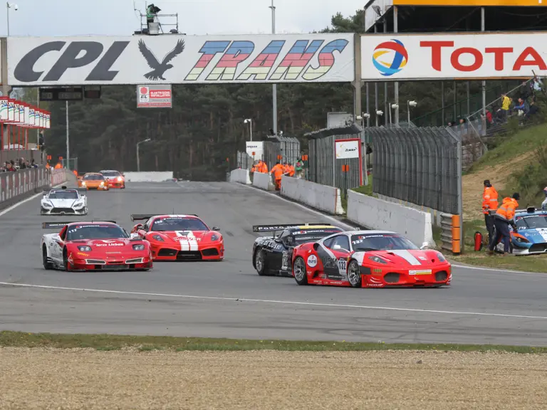 Chassis no. 159322 racing in Belcar while in the ownership of the Theirs brothers.