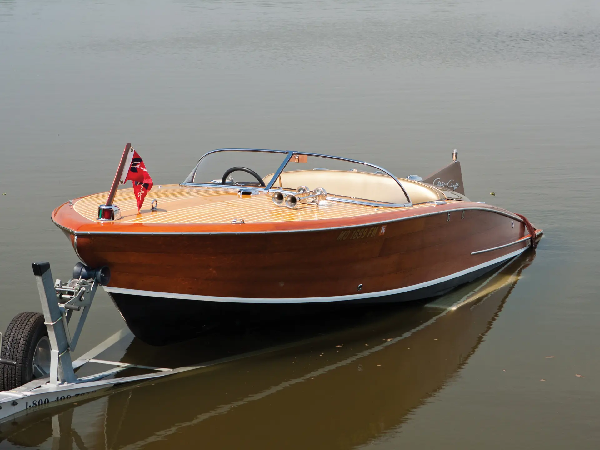 THE CRAFT 56° 1955 Chris-Craft 21' Cobra Runabout Recreation | St. John's 2013