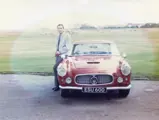 Chassis no. AM101 954 with its current custodian in the 1970’s.