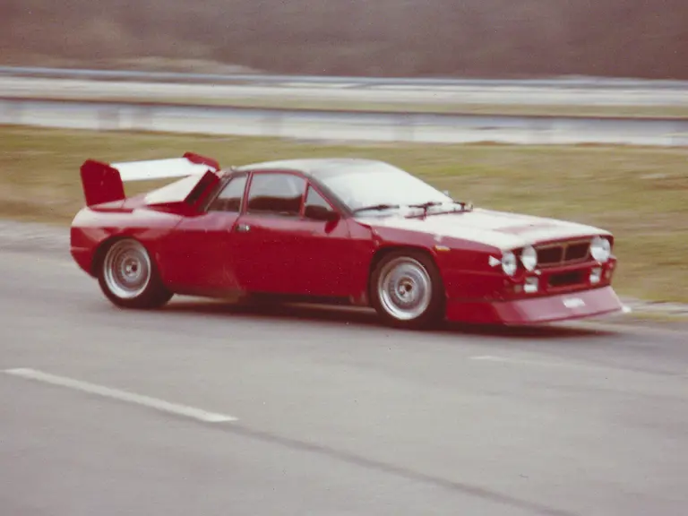 The 037 Prototype undergoing testing at Pirelli’s track in Vizzola Ticino.