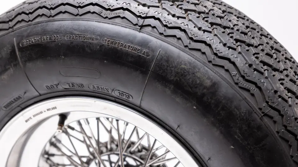 Four Borrani RW 4075 Wheels with Tyres | The Garagista Collection | RM ...