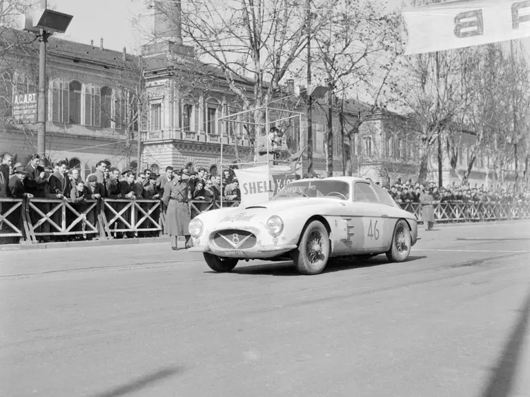 Chassis 106.00026 at the 1957 Rallye Sestriere.