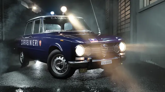 1971 Alfa Romeo Giulia 1300 Super 'Carabinieri' | Paris 2015 | RM