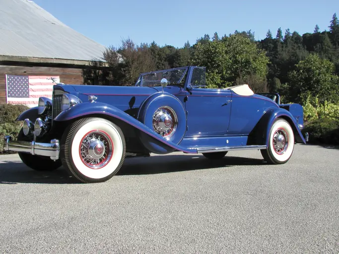 Packard 1005 Twelve Coupe Roadster: market value and price history