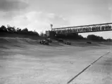 Wearing the race number 36, ‘GO51’ can be seen just behind is sister car (‘GO54’) on the banking at the 1931 Brooklands 500 Mile race. Lewis finished 2nd overall and 1st in class. 