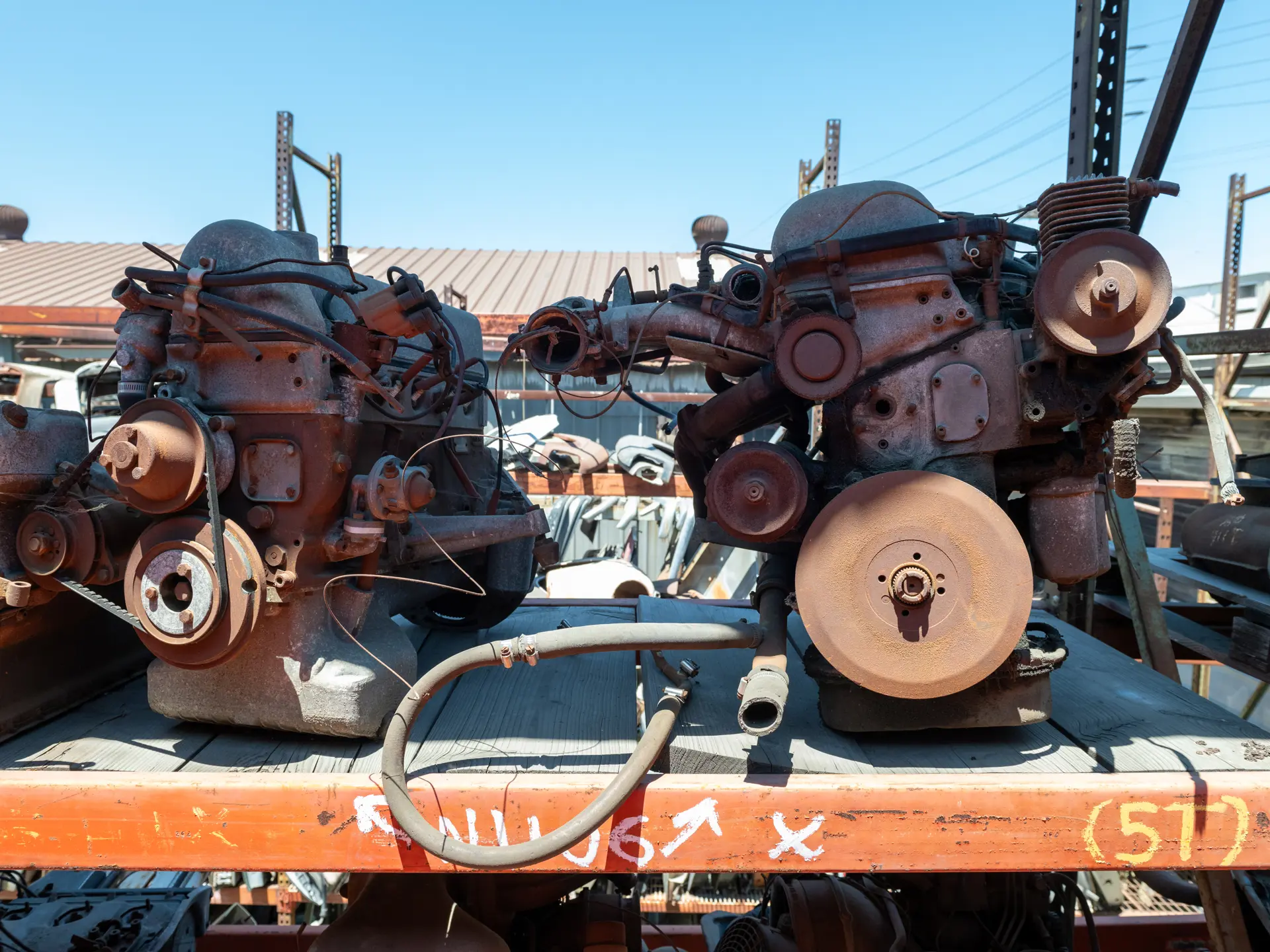 Two Mercedes-Benz Engines | The Junkyard: Online | RM Sotheby's