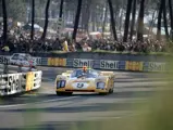 The Ferrari is seen here in its 512 M specification at the 1971 24 Hours of Le Mans.