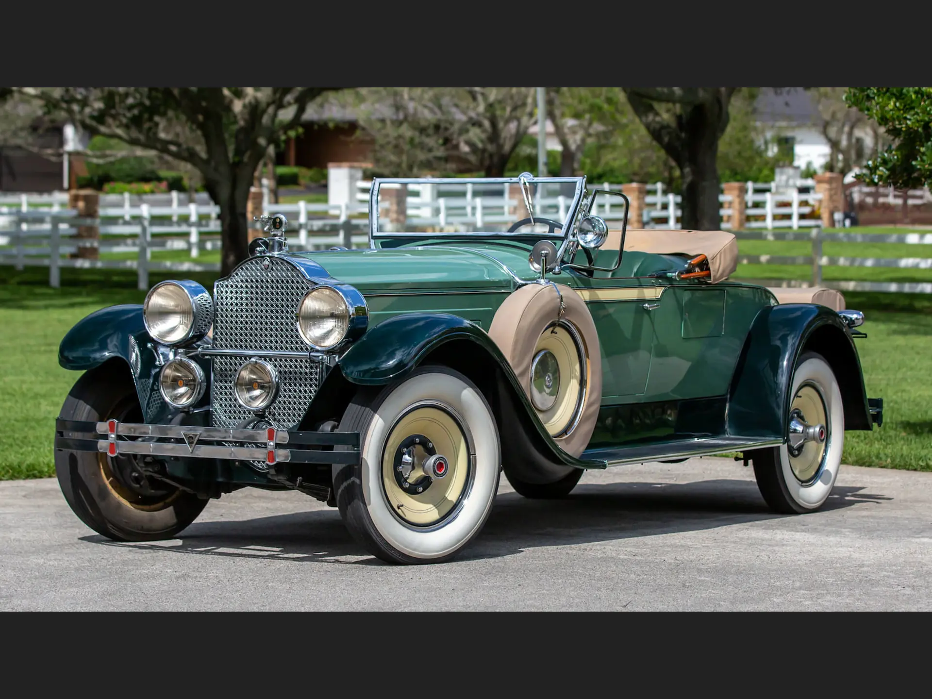 TRION LCG 6250mAh 2本 1928 Packard 443 Custom Eight Runabout | Open Roads, Fall
