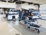 Chassis 069 during production at Bugatti’s facilities in Molsheim, France.