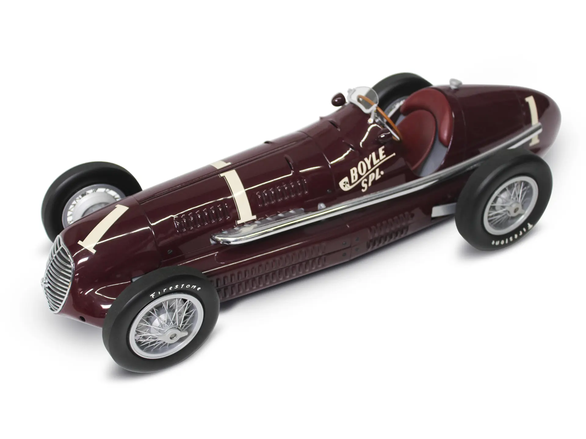 KATALYSE MARIA SCHWAB 1931年 1939-40 Maserati 8CTF Boyle Special Indianapolis 1:8 Scale