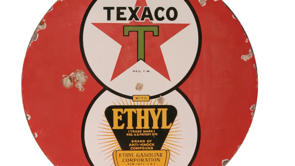 Texaco Gasoline with Ethyl | The Dingman Ford Collection | RM Sotheby's