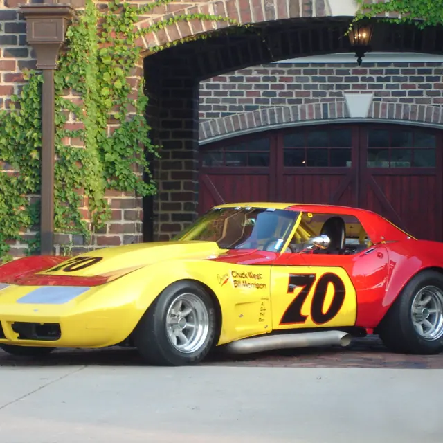 洋書 RACING car YEAR 73 1973 Chevrolet #76 Greenwood Corvette in single player