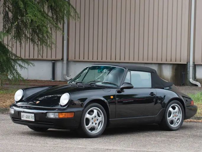 1991 Porsche 911 Carrera 2 Cabriolet (964): market value and price history