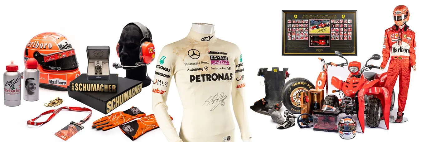 The Schumacher and F1 Legends Collection | View Results | RM Sotheby's