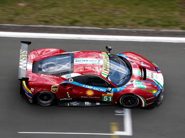 James Calado and Alessandro Pier Guidi drove the 488 GTE to 1st in class at the 2017 6 Hours of Nürburgring.