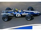 Chassis no. 103 as seen in historic racing in the UK in 2001.