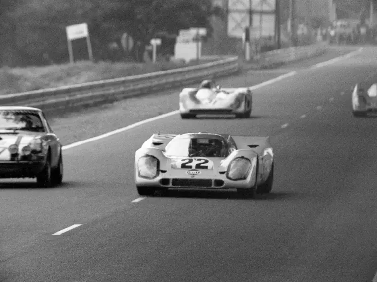 Mike Hailwood/David Hobbs, Porsche 917 K, #22, 24 Hours of Le Mans, 1970.