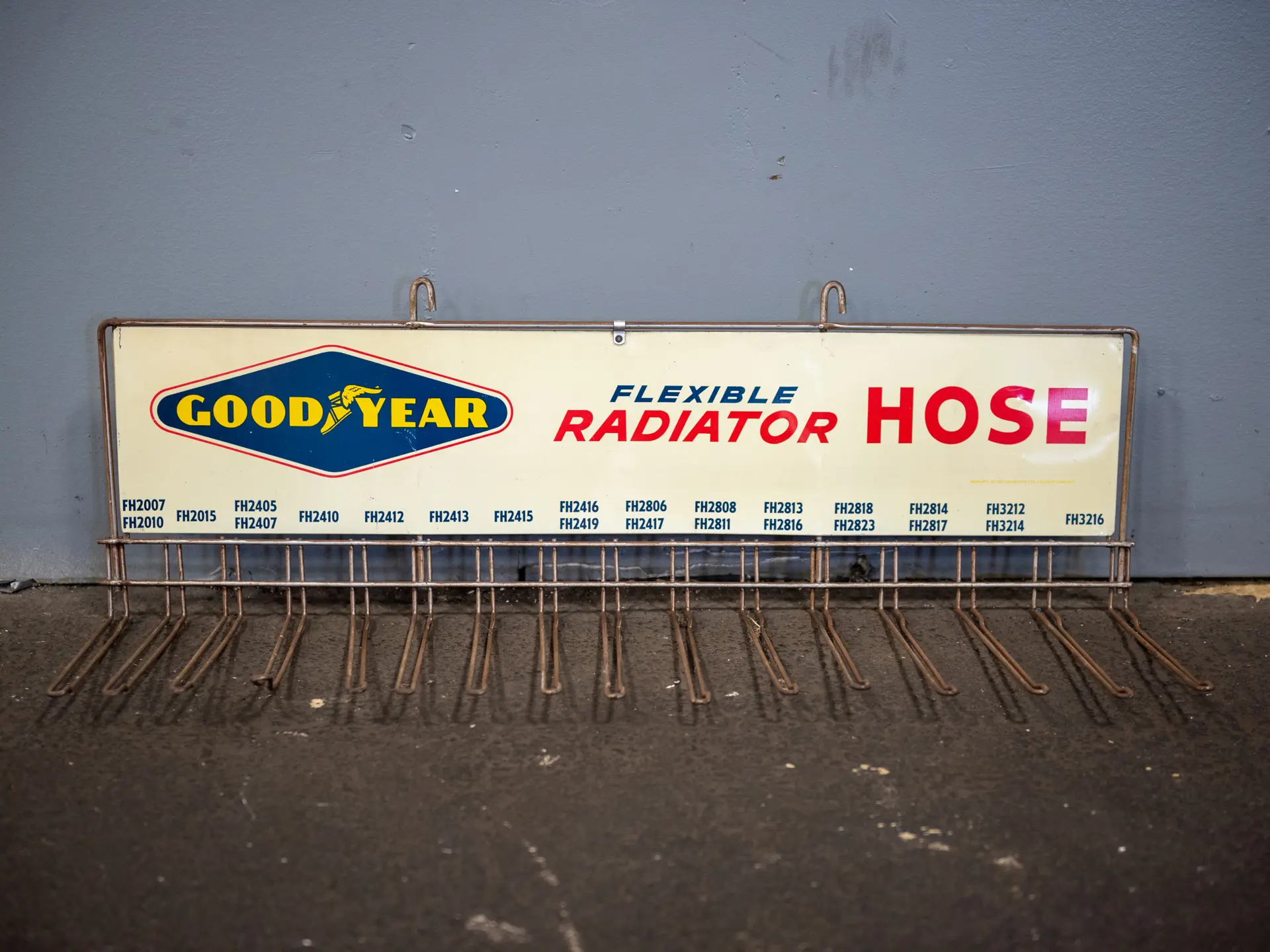 Goodyear Flexible Radiator Hose Display Auburn Fall 2021 RM Sotheby's