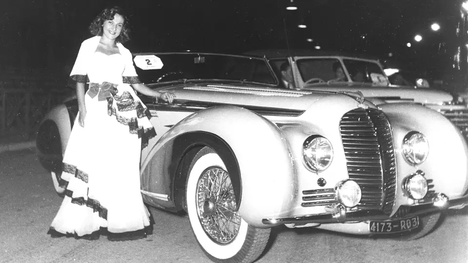 800735 at the Cannes Concours d’Elegance, 1948.