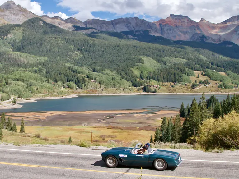 The Maserati as seen on the 2022 Colorado 1000.