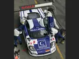 The Saleen S7-R at a pit stop during the 2006 FIA GT Championship Brno.