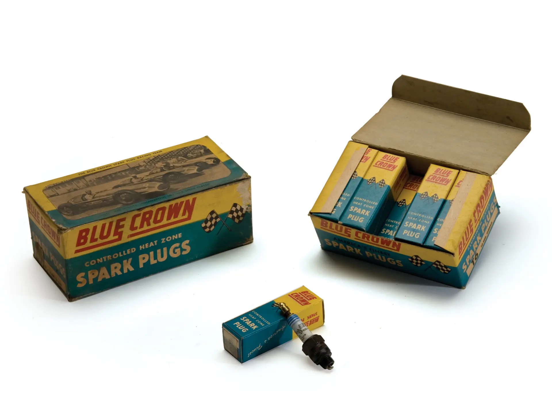 Blue Crown Spark Plugs | The Brucker Collection | RM Sotheby's