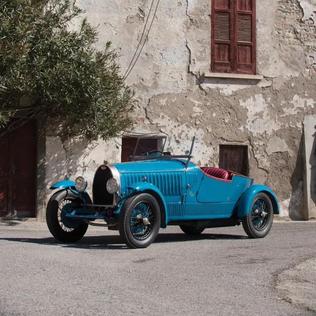 Bugatti Type 40 Boattail Speedster 1927 - Miniature AutoCult 1/43 - Résine - Neuve