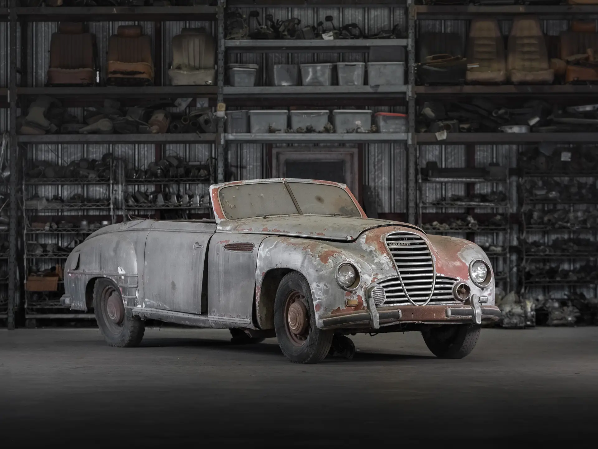 1939 Maybach SW38 'Ponton-Sport' Cabriolet by Wendler | The