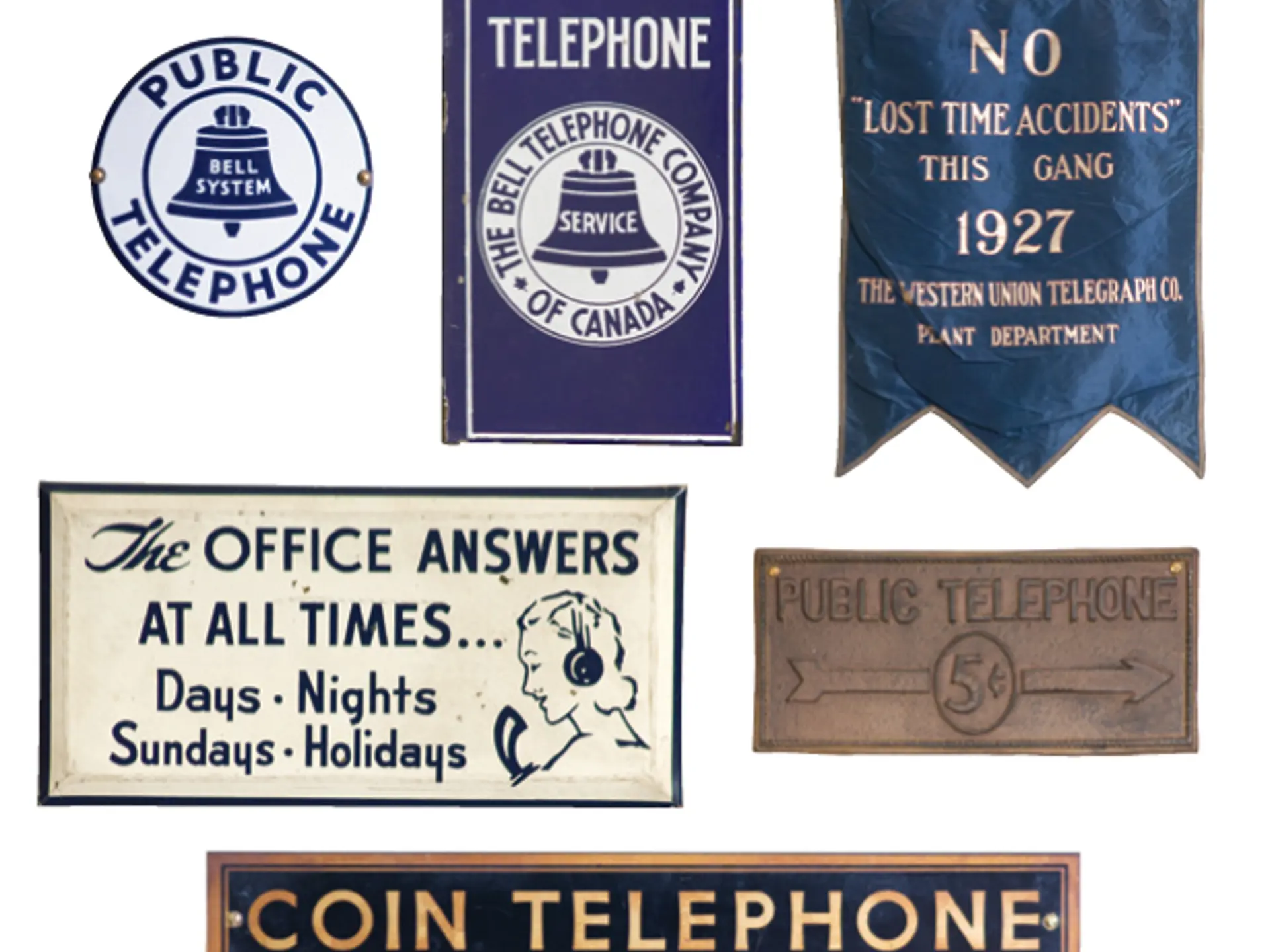Telephone Signs | The Astor Collection | RM Sotheby's