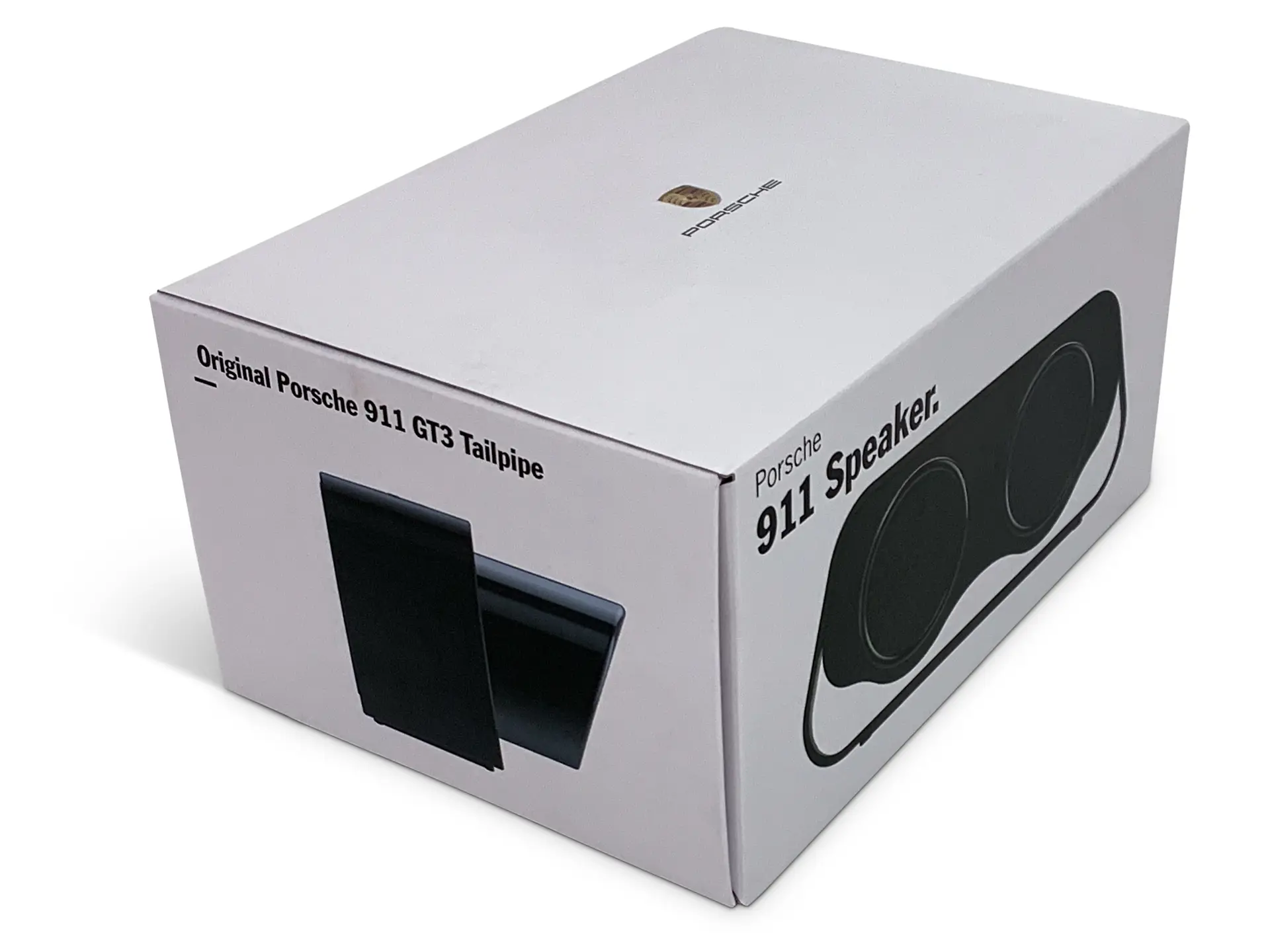 Porsche 911 GT3 Tailpipe Speaker | The White Collection | Online