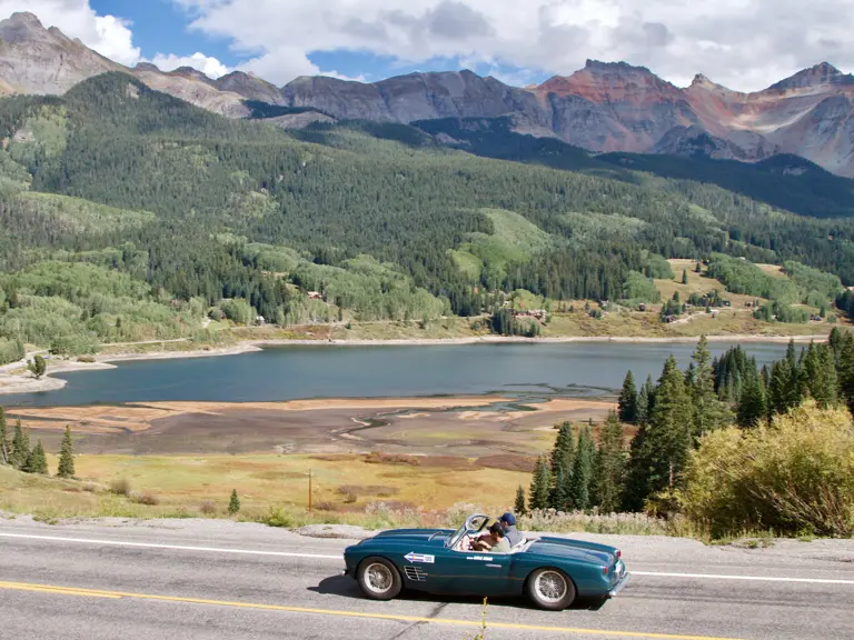The Maserati as seen on the 2022 Colorado 1000.