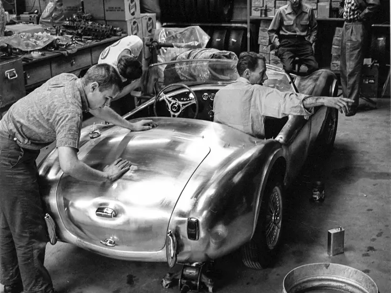 The first Shelby Cobra, CSX 2000.