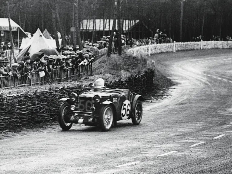 1935 MG PA Midget, Joan Richmond & Barbara Simpson. Finished 24th overall, Le Mans 24 hour race