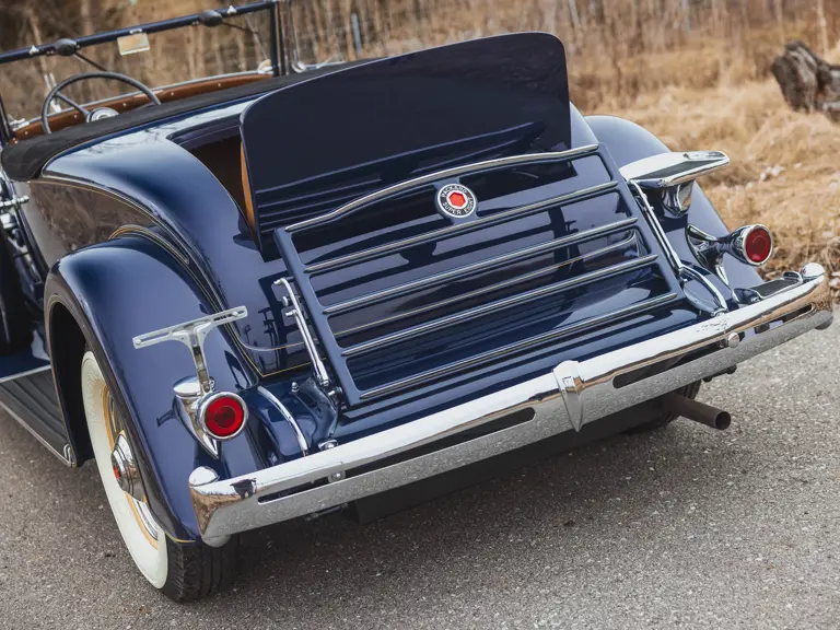 1934 Packard Super Eight Coupe Roadster | Photo: Ted Pieper - @vconceptsllc