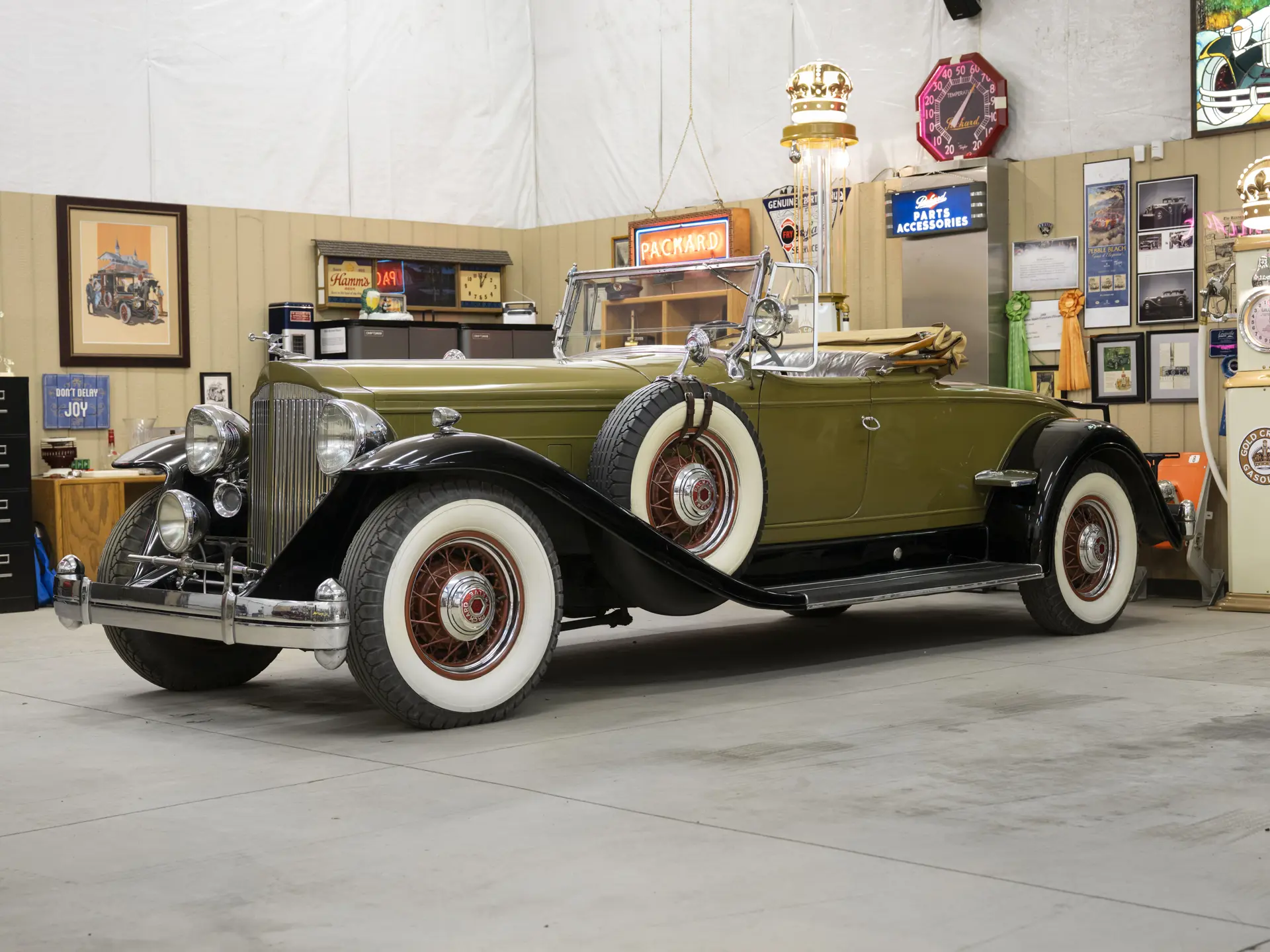 1934 Packard 1107 Twelve Roadster by Rollston | Hershey 2025 | RM
