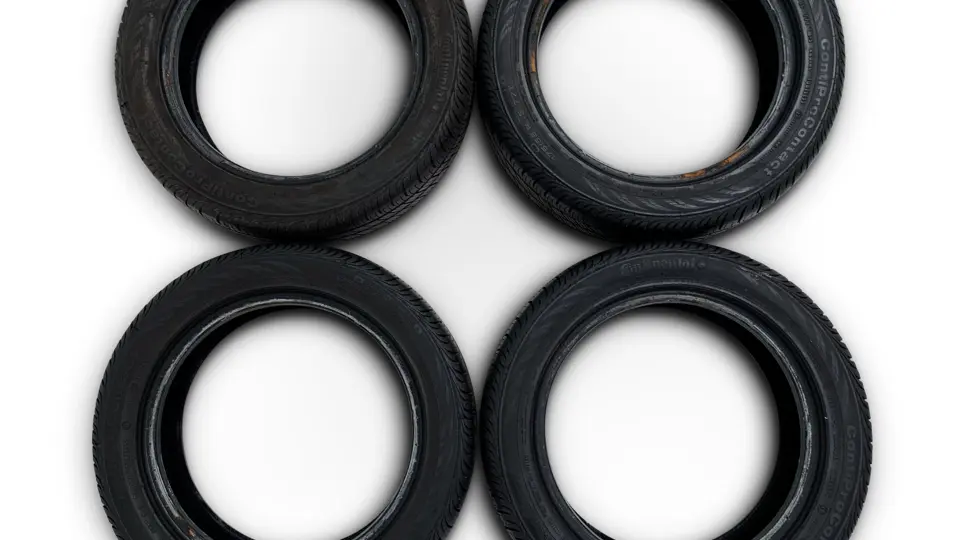 Four Continental ContiProContact 175/55/R15 77T Tires | The White ...