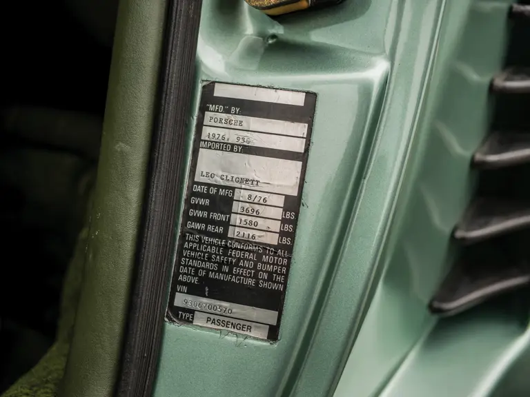 1976 Porsche 930 Kremer RM Auctions FS