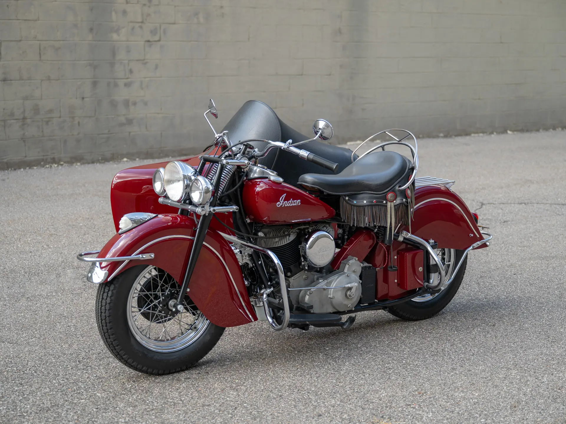 希少！Indian Chief チーフ バディーシート ヴィンテージ 1947（1947 