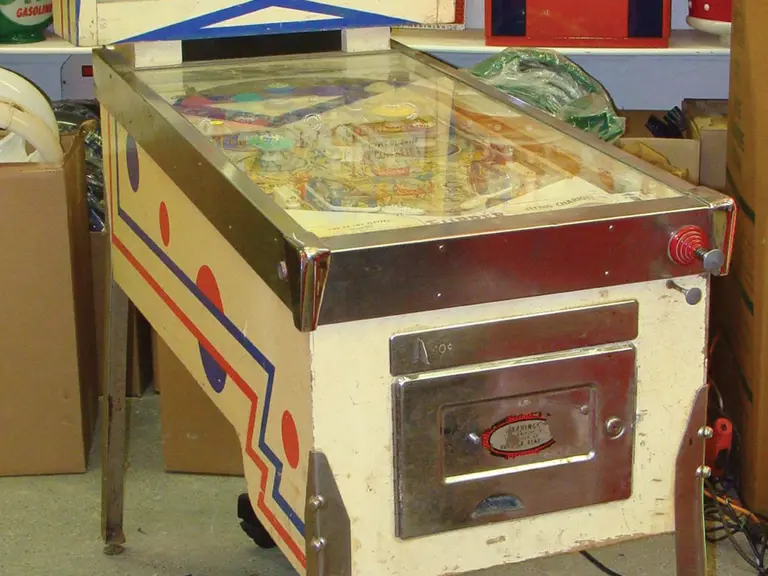 Spring Powered Pinball Machine Pinball Machine | Auburn Spring 2014 | RM Sotheby's
