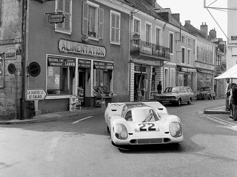 Mike Hailwood/David Hobbs, Porsche 917 K, #22, 24 Hours of Le Mans, 1970.