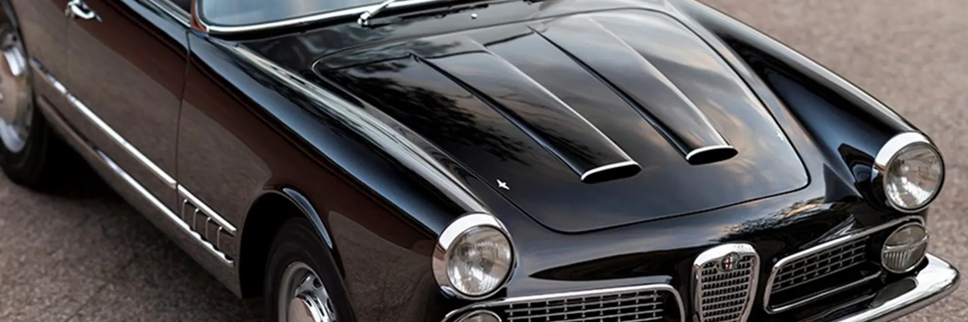 1959 Alfa Romeo 2000 Spider by Touring Offered at RM Sothebys Monterey Live Auction 2021