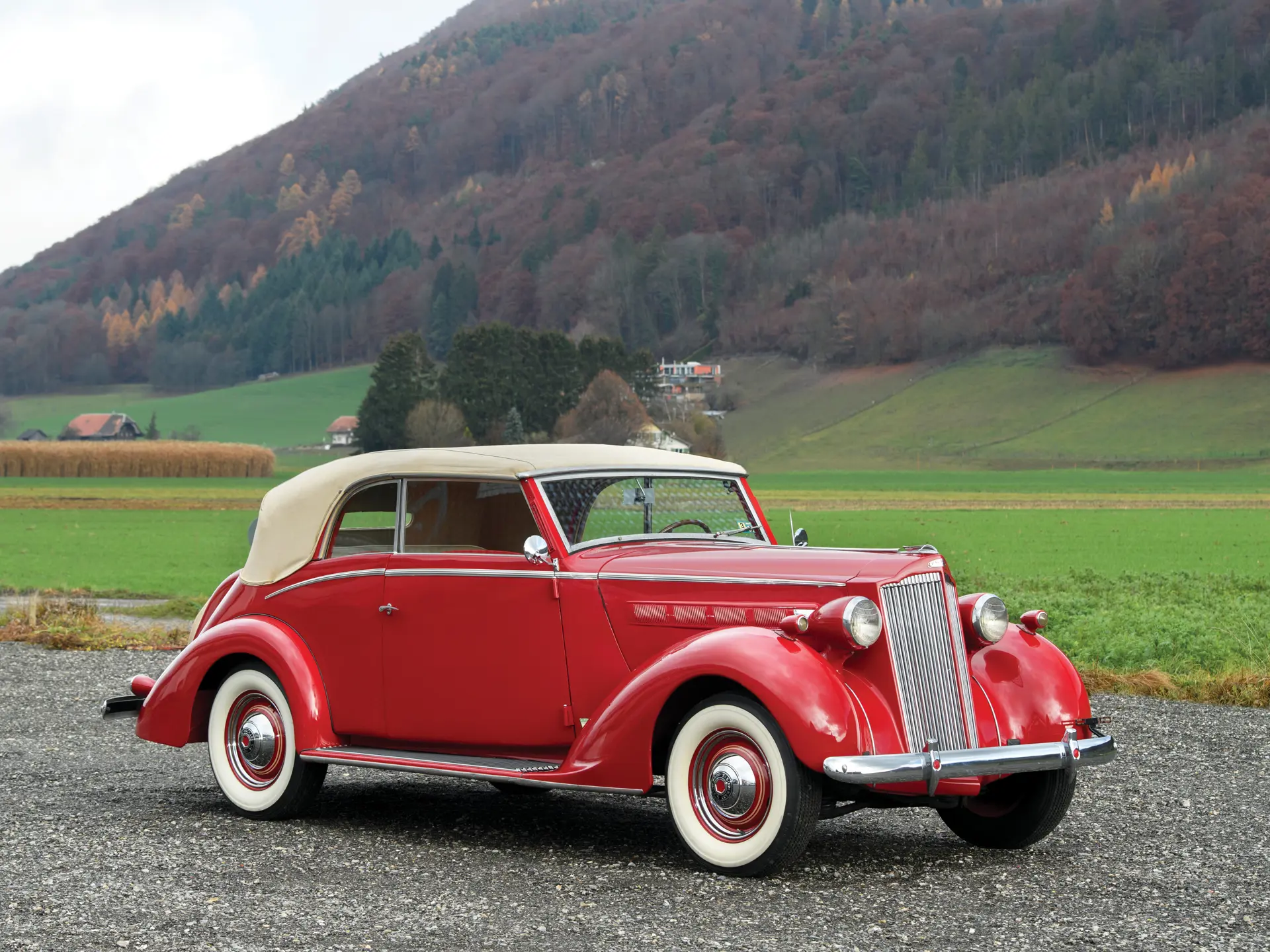 1937 Packard Six Cabriolet by Graber | Fort Lauderdale 2019 | RM