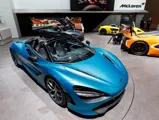 The 720S Spider formed part of an impressive array to showcase McLaren’s product portfolio at the 2019 Geneva International Motor Show.