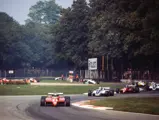 Mario Andretti in the 126 C2 during the 1982 Italian Grand Prix at Monza.