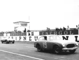 Leading a Jaguar D-Type, this Ferrari 212/225 Export finished 7th overall at the 1952 12 Hours of Reims.