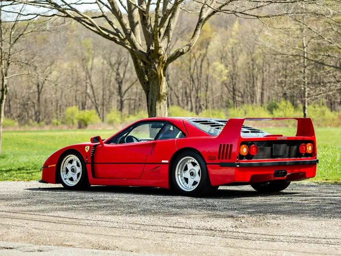 1992 Ferrari F40 offered at RM Sothebys Amelia Island Live Auction 2021