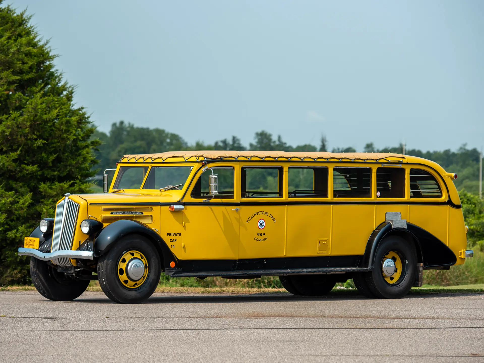 1936 White Model 706 'Yellowstone National Park' Tour Bus | Auburn Fall  2021 | RM Sotheby's